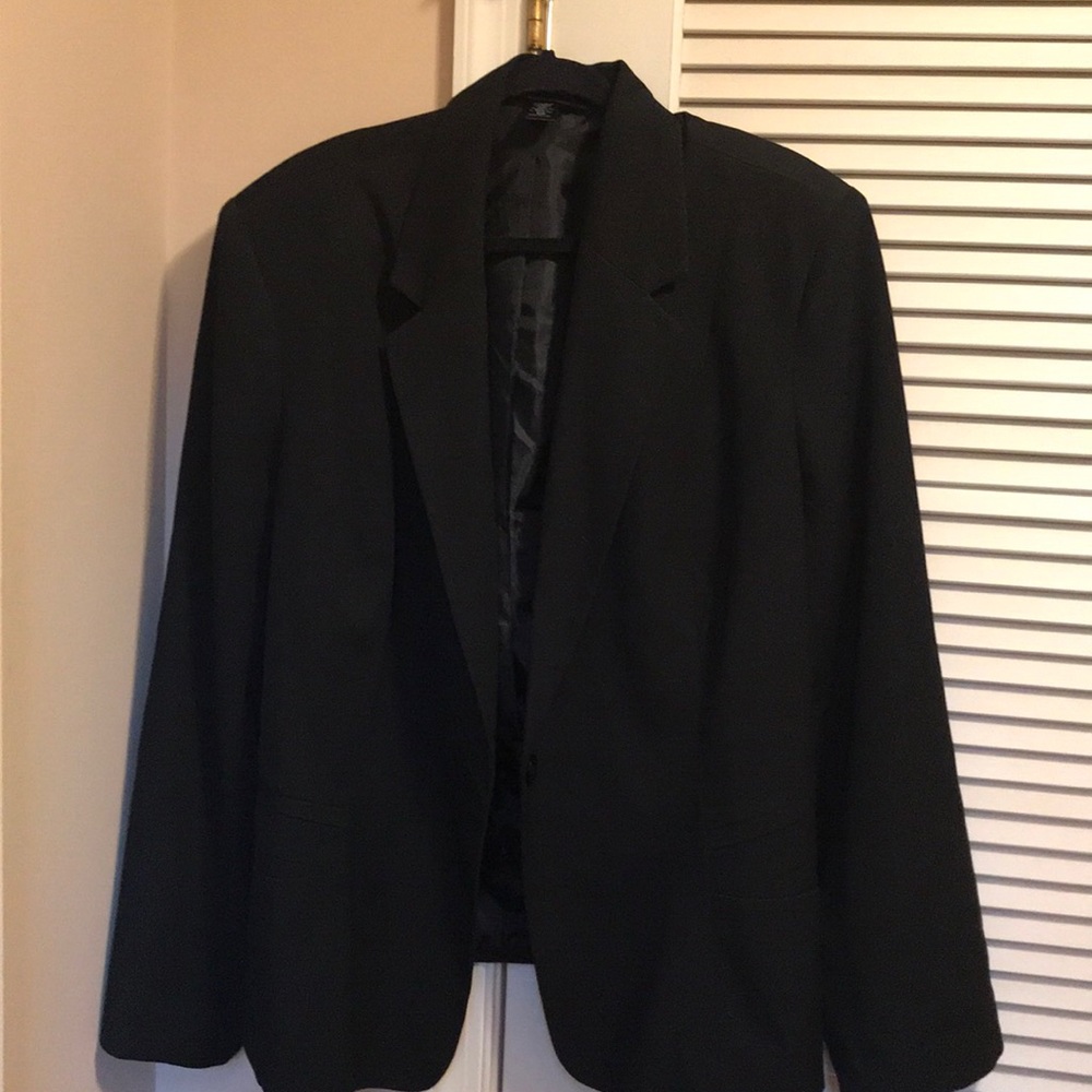 Ashley Stewart Black Blazer
